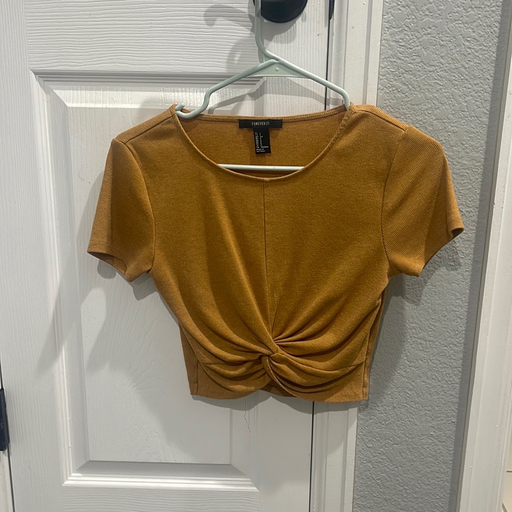 Orange shirt